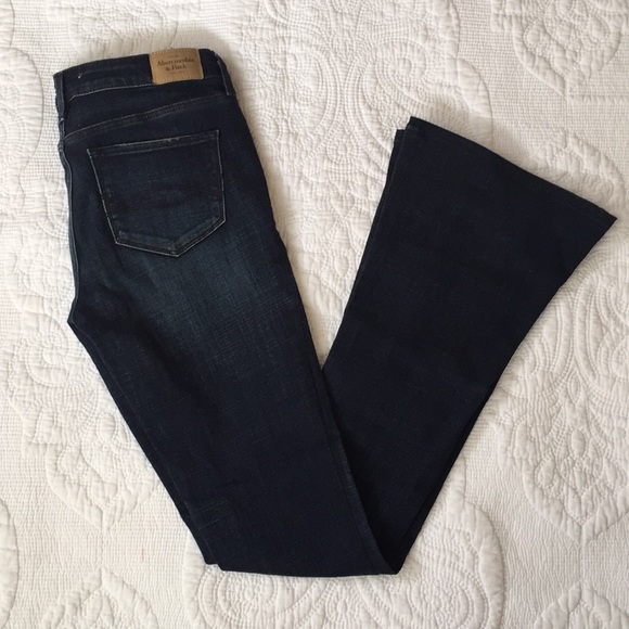 Abercrombie & Fitch Denim - ABERCROMBIE Flare Jeans (long)